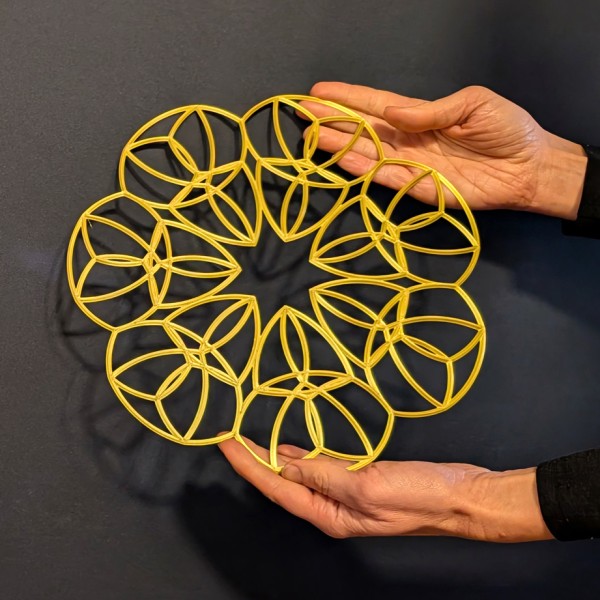 S E M I R - Diamant-Blume der Schöpfung | 30 cm